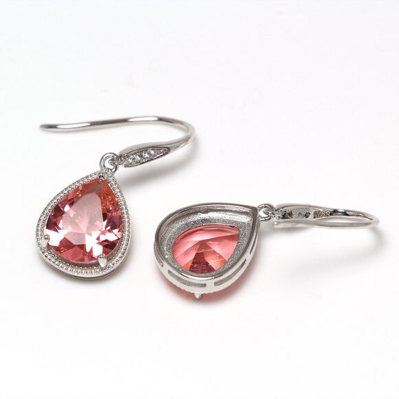 ZULTANITE EARRINGS, 925 Sterling Silver Stunning Gemstone Earrings - Picture 6 of 10